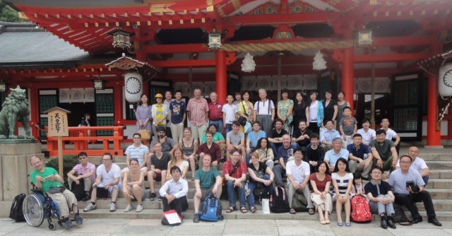 Group photo Ikuta shrine